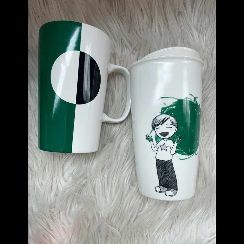 Starbucks bundle 2 piece ceramic cups